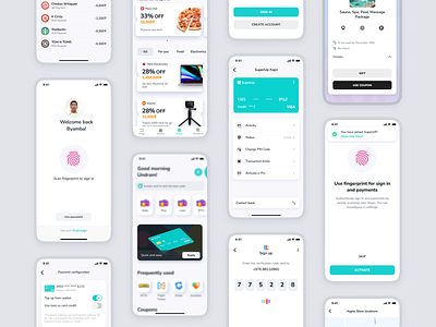 SuperUp - Wallet app in Mongolia appdesign digitalwallet fintech mongolia superup uxdesigner