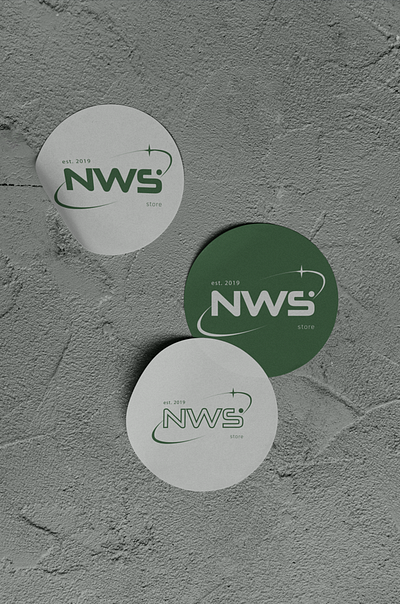 NWS stickers design branding design graphic design illustration logo typography vector