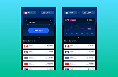 Currency Converter ui ux