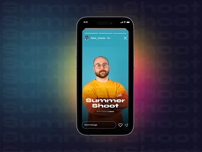 Social Media Stories Concept app app design design figma ui ux
