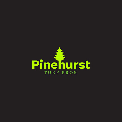 Pinehurst branding logo logo design