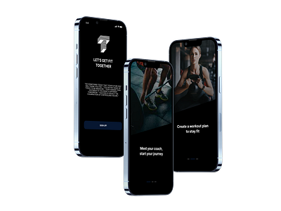 FITNESS APP app design graphic design ill product design ui ux web