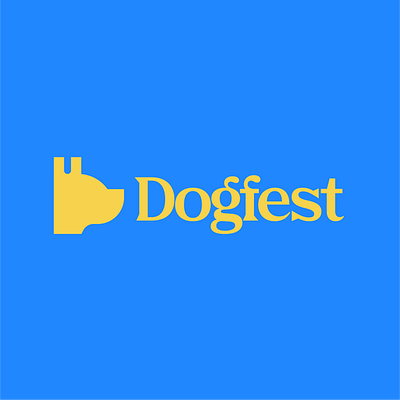 Dogfest Logo Design brand design brand identity branding logo logo design logotype