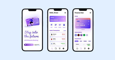 Mobile Banking App | UI/UX | Fintech app app design banking banking app fintech ios mobile ui uiux ux