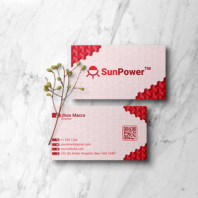 Simple & Clean Business Card Design branding business card business cards business flyer design graphic design illustration simple business card vector visiting cards