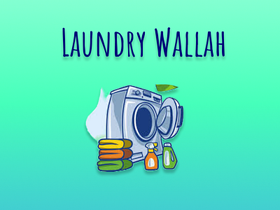 LAUNDRY WALLAH | Laundry App Design laundry app logo mockup sample ui ui ux