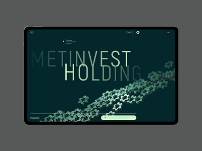 Metinvest Redesign Concept 3d company concept holding metal redesign steel