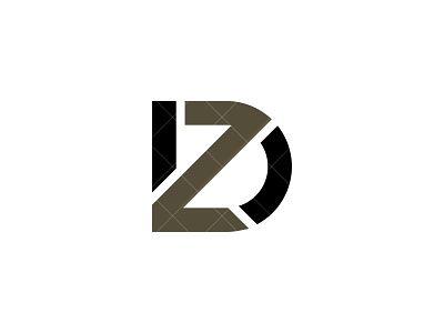 DZ Logo branding design digital art dz dz logo dz monogram graphic design icon identity illustration logo logo design logos logotype monogram typography vector zd zd logo zd monogram