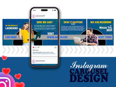 Insta Caro carouselmasterpiece creative design digitaldesign engagingcarousels eyecatchingdesign graphic design instagram marketing instagramcarousel instagrampost instagramvisuals socialmediagraphics socialmediaimpact standoutcontent visualstorytelling