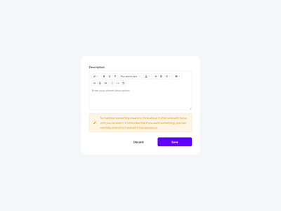 Description — Anearmala anearmalastudio description field design design system figma product design ui design ux design