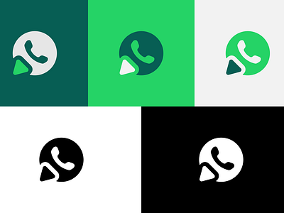 "WhatApp" - Logo Redesign colorful concept graphic design illustrator logo minimal mockup modification presentation redesign ui