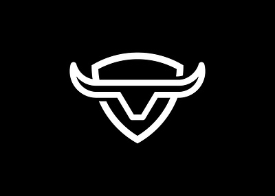Bull Shield Logo buffalo