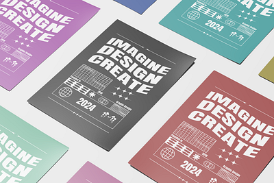 Imagine Design Create Poster V1 branding graphic design poster typography