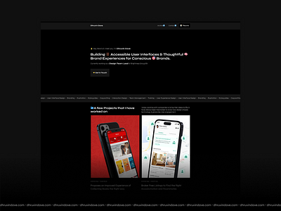 UX Designer Portfolio Website after effects case study dark theme design portfolio framer layout ideas minimal portfolio portfolio presentation template ui ux design portfolio wordpress