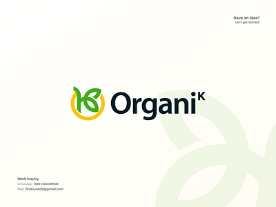 Organic Agriculture Logo, Branding abstract agricultural logo app brand brand identity branding design green harvest icon k logo logo logo designer logotype marketing minimal modern o logo organic visual design