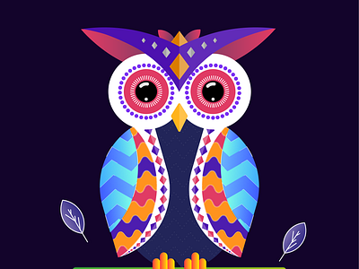 Owl adobe illustrator design graphic design illustration illustrator vector