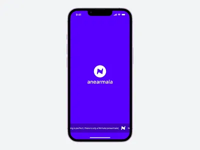 Splashscreen — Anearmala android design anearmalastudio design system figma initial screen ios design mobile mobile app design product design splashscreen ui design ux design