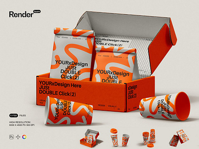 Paper Packaging Mockup Set branding mockup bundle mockup coffee coffee bag coffee bag mockup coffee cup cup mockup cup of coffee drink mockup packaging packaging box packaging mockup paper paper cup mockup paper mockup paper pouch pouch mockup scene mockup