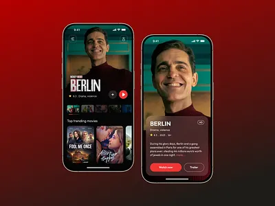 OTT Based Platform App branding design dribbble best shot figma graphic design illustration logo netflix ott trand tranding ui ux