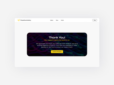 Daily UI Challenge | Thank You auto layout daily ui daily ui 77 daily ui challenge design figma figma auto layout thank you ui ui design