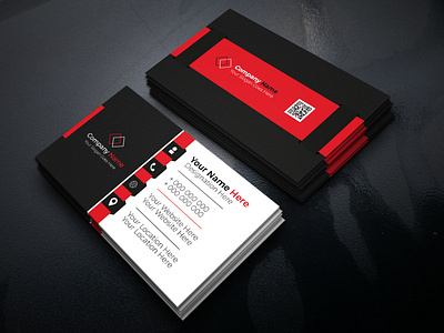 corporate business card design advertising art brand business card clean company coporate creative design layout name persoal. professional template text vector