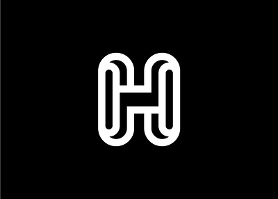 Letter H Logo simple