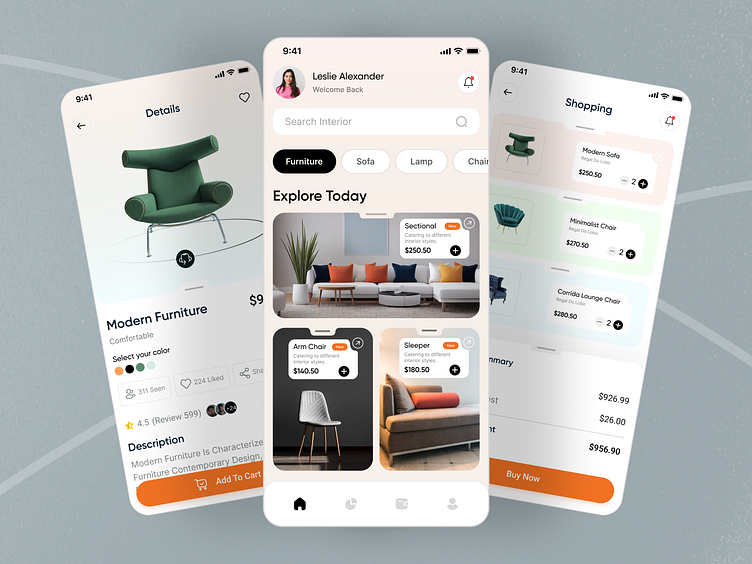 E-commerce Mobile App Design by ARC Digital Agency on Dribbble