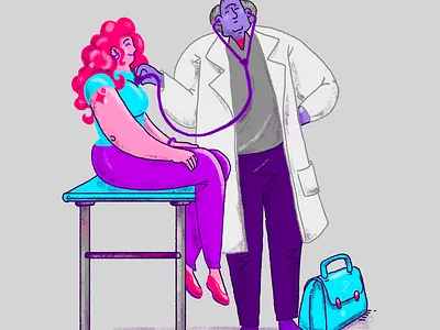 Pink October - Characters 2d 2d art caracter cartoon illustration