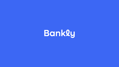 Bankly bank app bank logo branding design financial logo design graphic design logo logo design typography