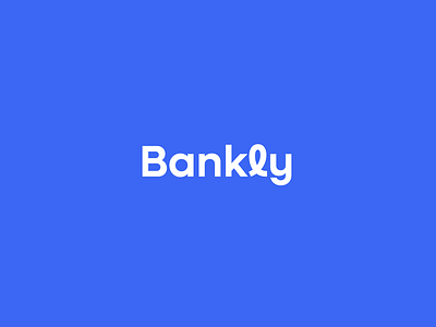 Bankly bank app bank logo branding design financial logo design graphic design logo logo design typography