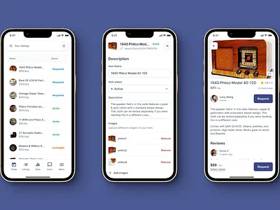 Ukuu - Item Management layout product design ui