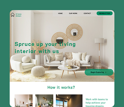 003 dailyui design green house noob uiux