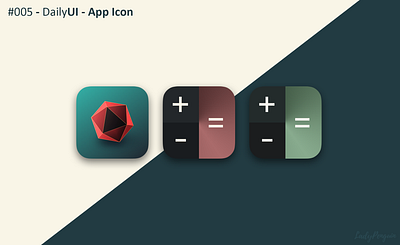 #005 - DailyUI - App Icon application branding dailyui figma graphic design icon logo mobile ui