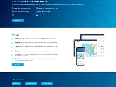 Digital Platform for Maritime industry ui