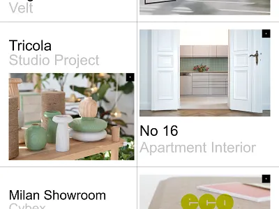 Website for Design studio in Berlin ui