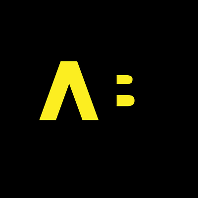 AB Monogram - AB Letter - AB Logo ab ab logo ab monogram graphic design logo minimal monogram typography
