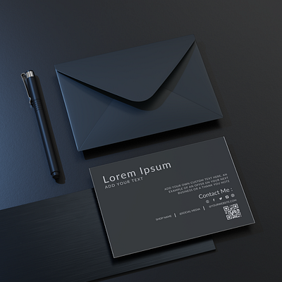 Dark grey business card 3d animation branding business business card card dark dark grey graphic design grey logo mockup motion graphics ui