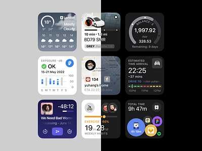 watchOS UI app design graphic design ui ux web