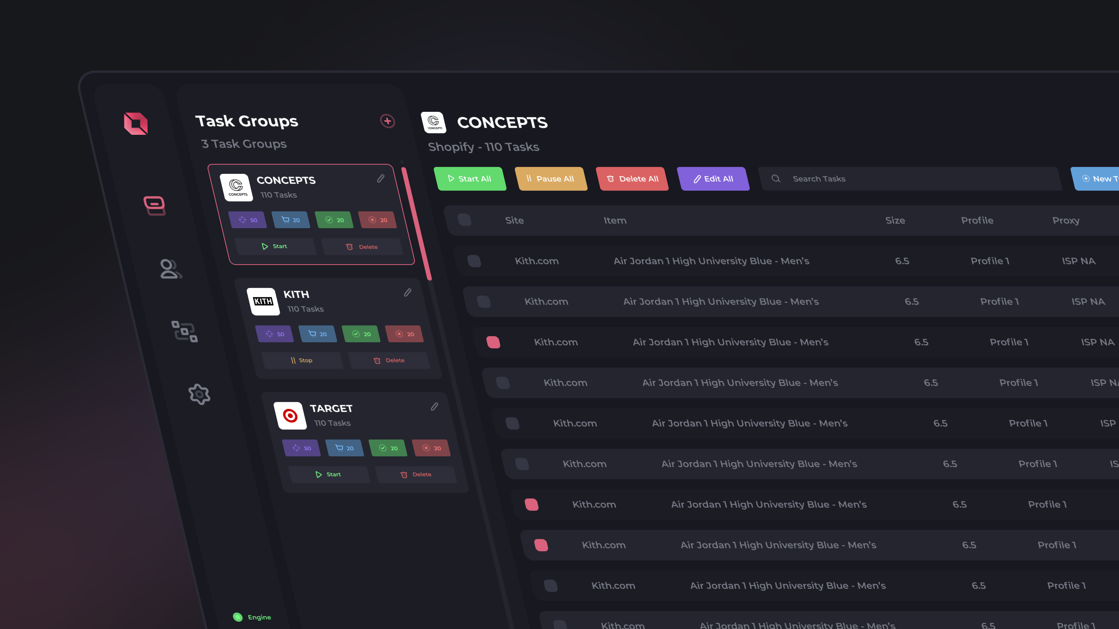 UI/UX Design for Aditus automation company dashboard figma ui ux vector