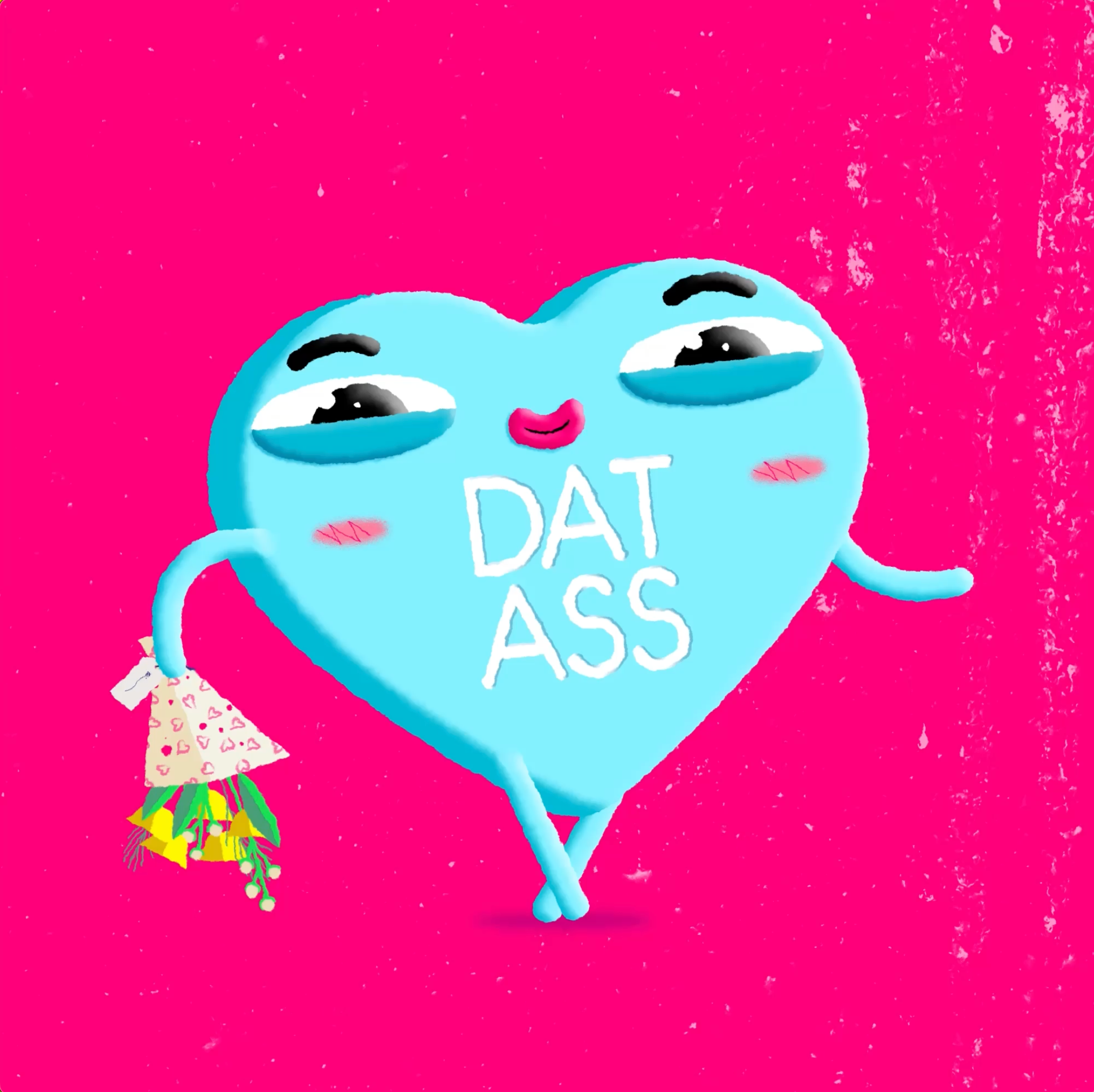 Horny Hearts animation candy candy hearts cute illustration love motion graphics valentines