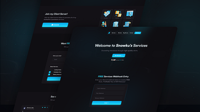 Website Design for Snowku Deals company dashboard design discord figma free ui ux vector website