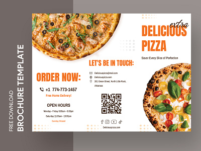 Pizza Restaurant Brochure Free Google Docs Template advertisement booklet brochure brochures docs free google docs templates free template free template google docs google google docs handbill handout leaflet pizza pizza booklet pizza brochure restaurant template trifold trifold brochure