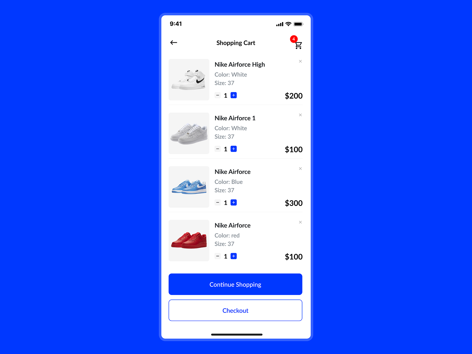 Day 58 of 100: Cart page UI by Leonard Victor on Dribbble