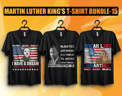 Martin Luther King Jr. T-Shirt BUNDLE-15 3d animation branding custom design graphic design happy birthday illustration king jr. t shirt logo martin luther king martin luther king jr. t shirt motion graphics shirt t shirt typography ui usa tshirt