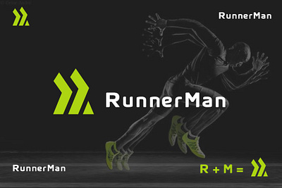 RunnerMan - Logo Design business logo creative logo custom logo icon logo sports logo website logo