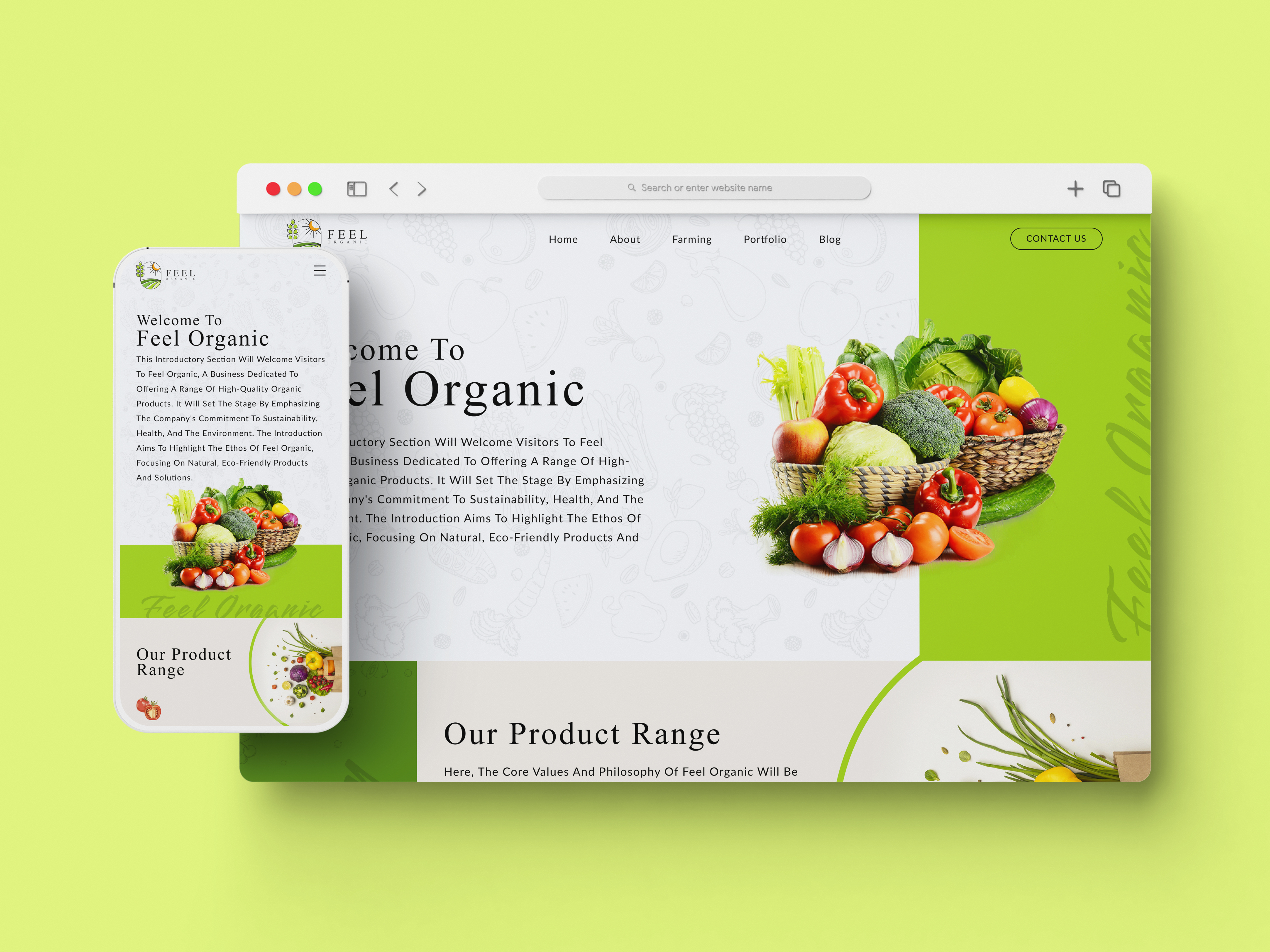 Feel Organic - Landing Page Design 3d animation branding custom webflow design graphic design green design innovative webflow designs landing page logo motion graphics neural interfaces organic psychology of color responsive ui design ui ux writing web ui design wordpress development services wordpress hosting solutions