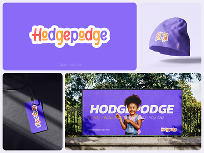 Hodgepodge - Brand Identity badge logo brand book brand identity trend brand strategy child logo 99design design trends funnylogo hodgepodge brand identity kids branding kids clothing logo kids logo logo design 99designs logotrend online branding outfit retail branding rimongraphics types of brand identity typography logo youtube kids logo