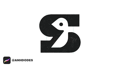 Negative Space Letter S Bird logomark design process 3d anh do logo designer anhdodes anhdodes logo animation bird logo branding design graphic design illustration letter s bird logo letter s logo logo logo design logo designer logodesign minimalist logo minimalist logo design motion graphics ui