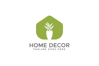 Home decor interior logo design branding chair creative decoration design flat furniture graphic design home house house decor illustration interior logo logos modern logo rayal