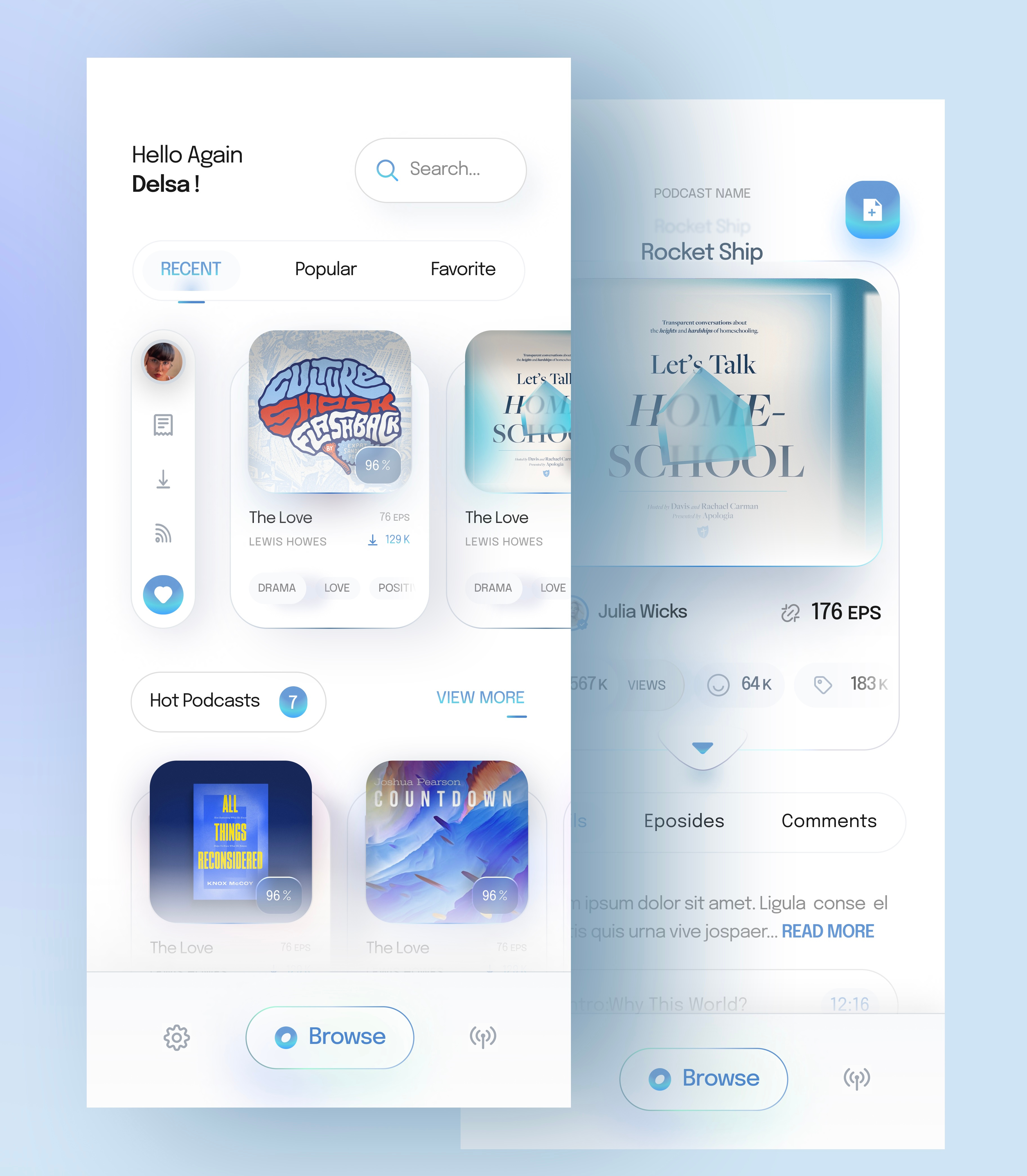 Online Audio-Book App Ui Design 💎🎧 animation app appdesign book design figma graphic design herosection illustration minimal mobile motion graphics productdesign ui uidesign uiux uxdesign uxdesigner webdesign webdesigner